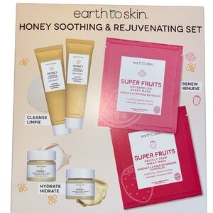 Earth to Skin Honey Soothing & Rejuvenating Set